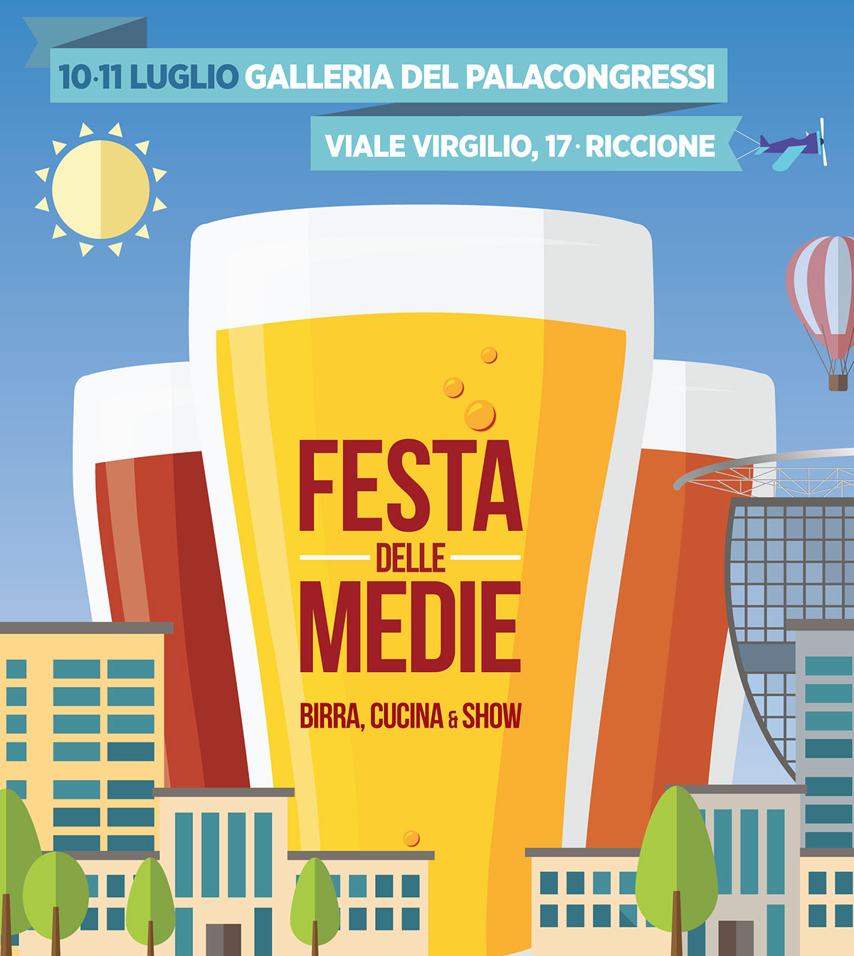 Programma - Festa delle medie - Birra, cucina & show con Cantina della Birra