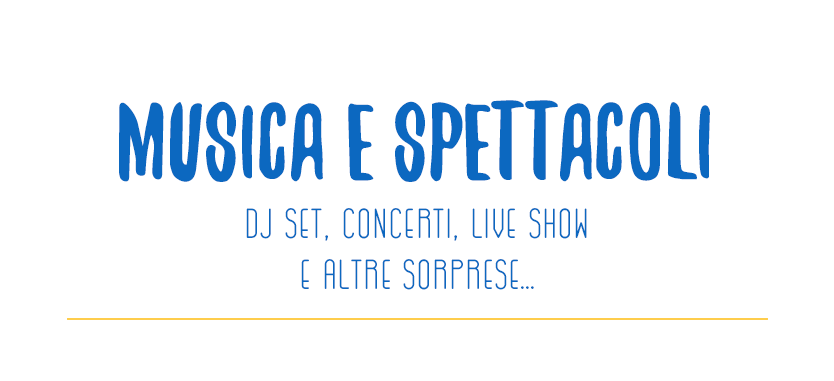 musica e spettacoli